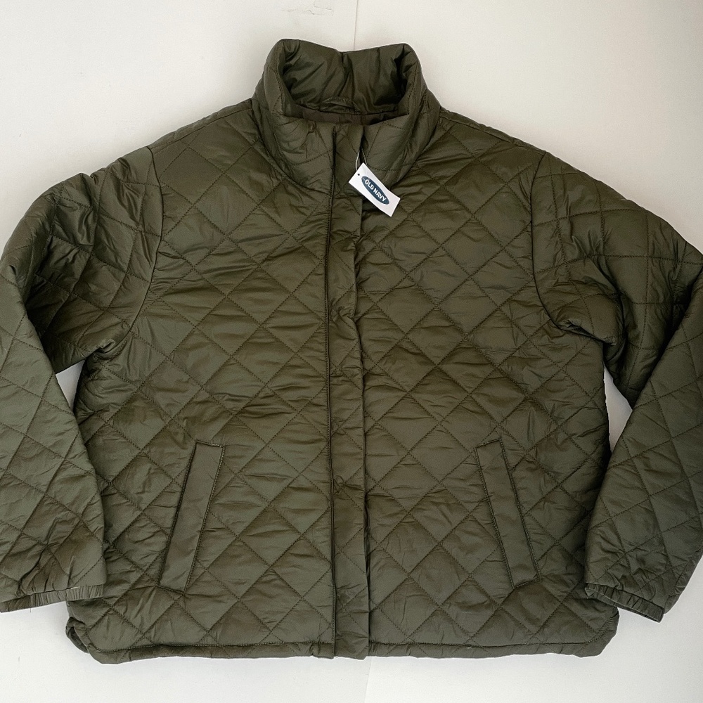 OLD NAVY XL PACKABLE PUFFER JACKET QUILTED WINTER SNOW